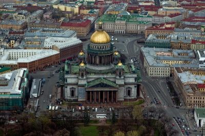 Вид на Исаакиевский собор