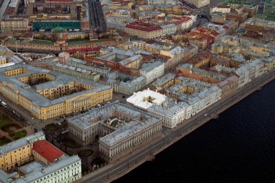 Санкт-Петербург с высоты птичьего полета