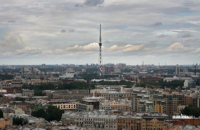 Вид на телебашню