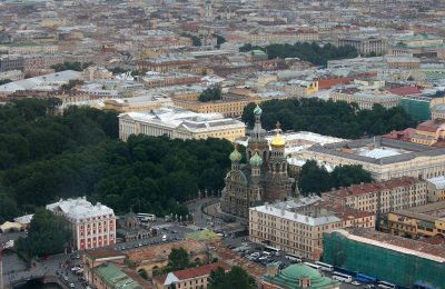 Вид на Храм Спаса-на-Крови