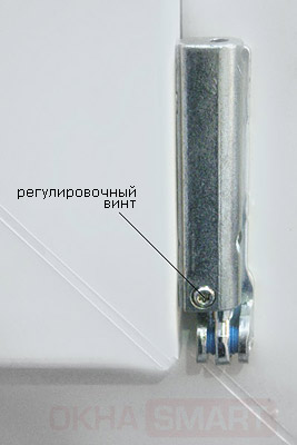Нижняя петля теперь имеет регулировку на прижим