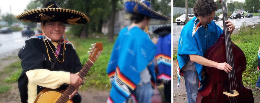серенада у проходной завода