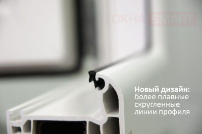 Широкая коробка (рама) толщиной 70 мм и округлый дизайн - это Свинглайн!