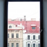 Деревянные окна в квартиру Добролюбова 2. Дизайнер Антон Никитин