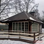 Лиственница белёсая: двери-гармошки портальная система FS | Васкелово