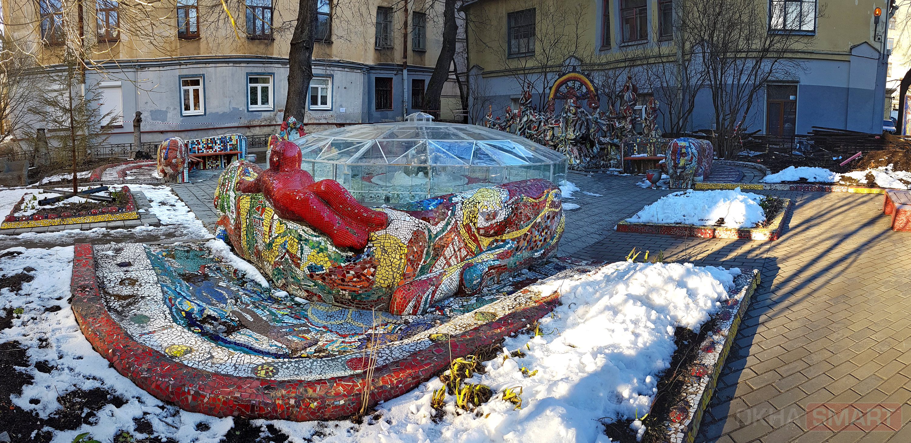 мозаичный дворик в санкт петербурге адрес